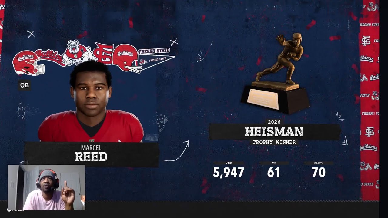 HEISMAN WINNER! 🏆 Back 2 Back Champs & Playoff Bound Maximus Baymax Fresno State OC Dynasty | S2 E12