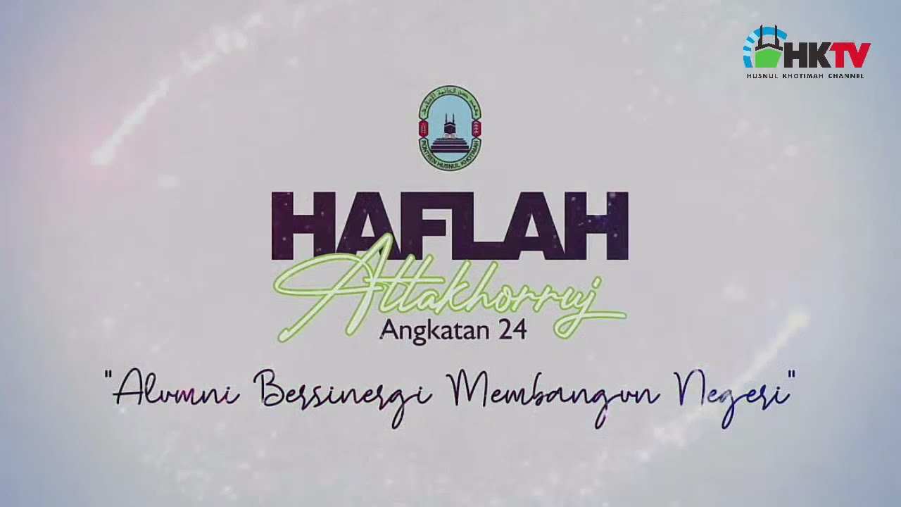 Haflah At Takharruj Angkatan 24