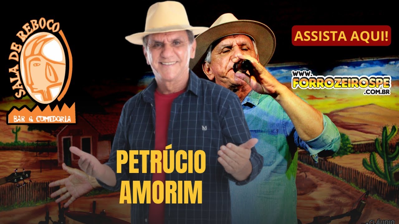 Show de Petrúcio Amorim na Sala de Reboco Recife
