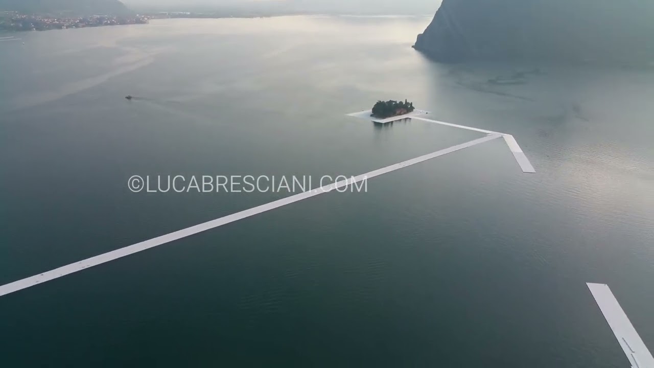 The Floating Piers ■ Christo and Jeanne-Claude ■ Lake Iseo - Italy ■ 2016.05.26 ■ &copy;LucaBresciani.com