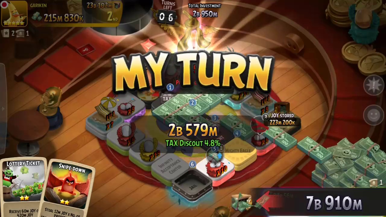 Angry Birds Dice Android/IOS gameplay #4 : Winner is always Winner