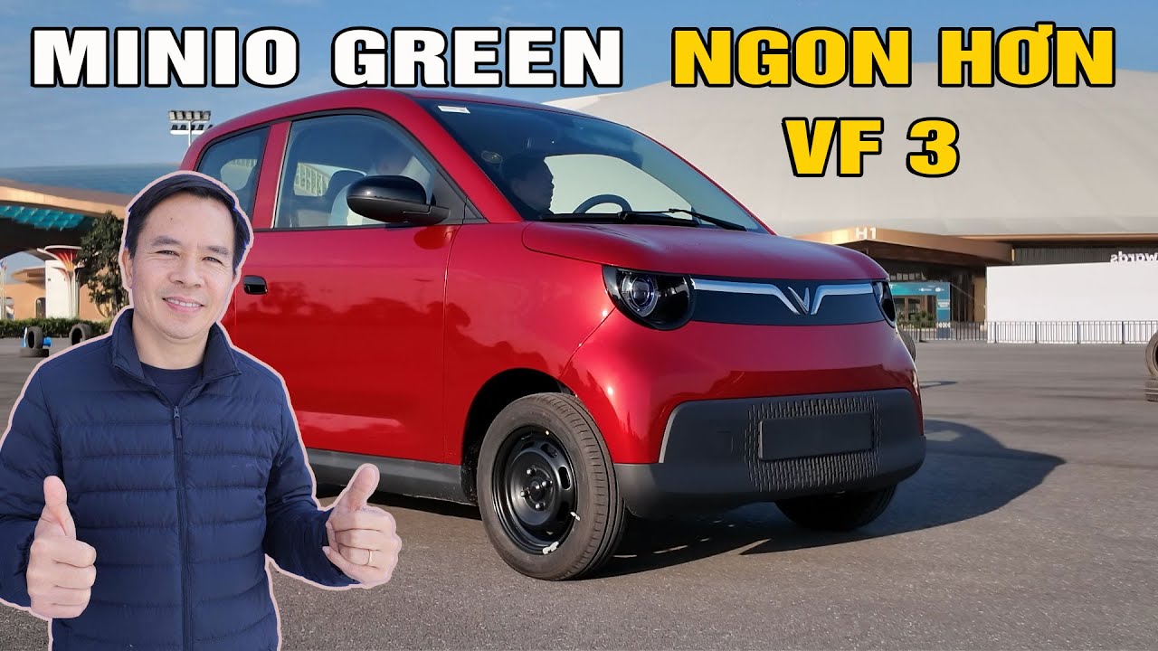 Ưu nhược của VinFast Minio Green, lắm thứ “ăn đứt” VF3