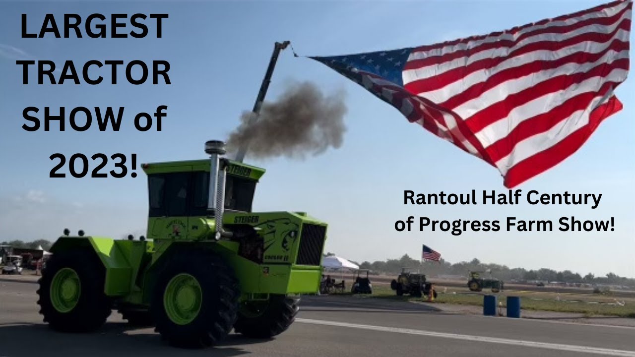 World's Largest Tractor Show!! HOW MANY TRACTORS??
