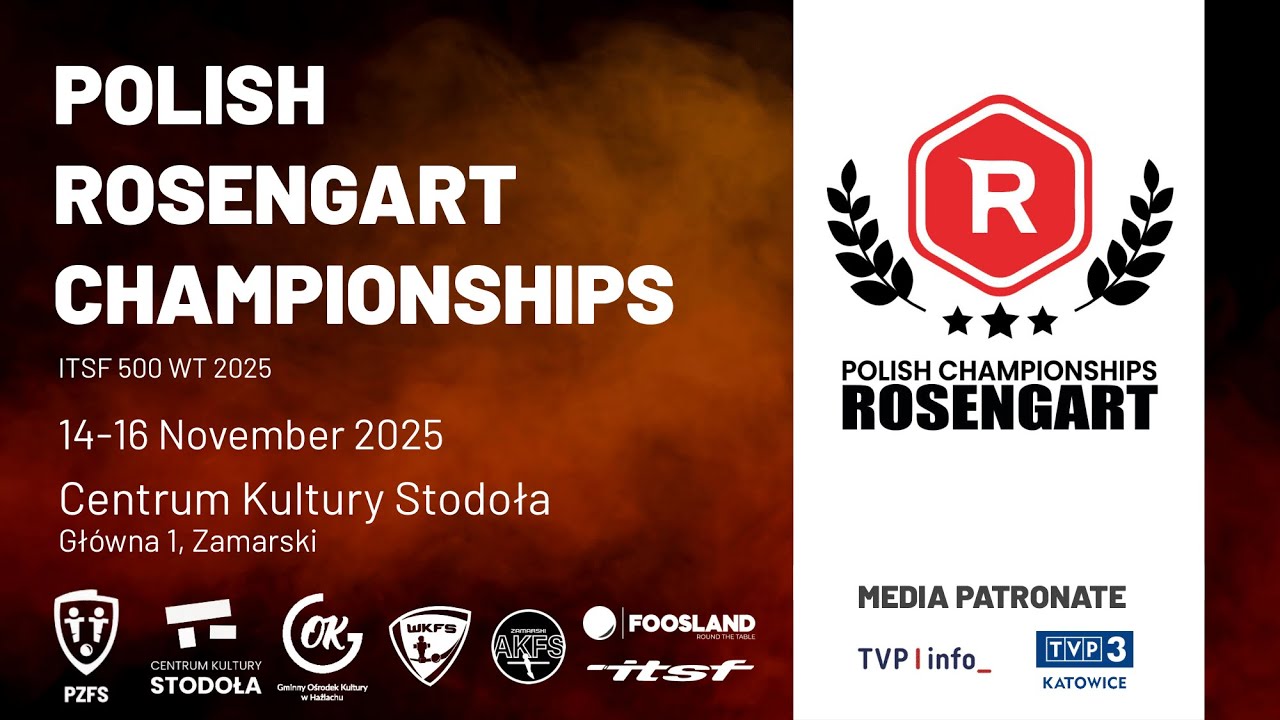 Polish Rosengart Championships ITSF500 WT2025 FSO Last17 LB K. Przystalska vs M. Lipiński
