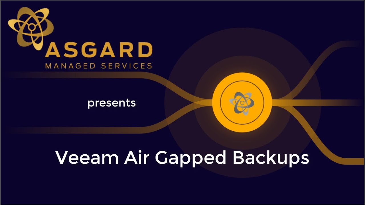 Veeam   Air Gapped Explainer
