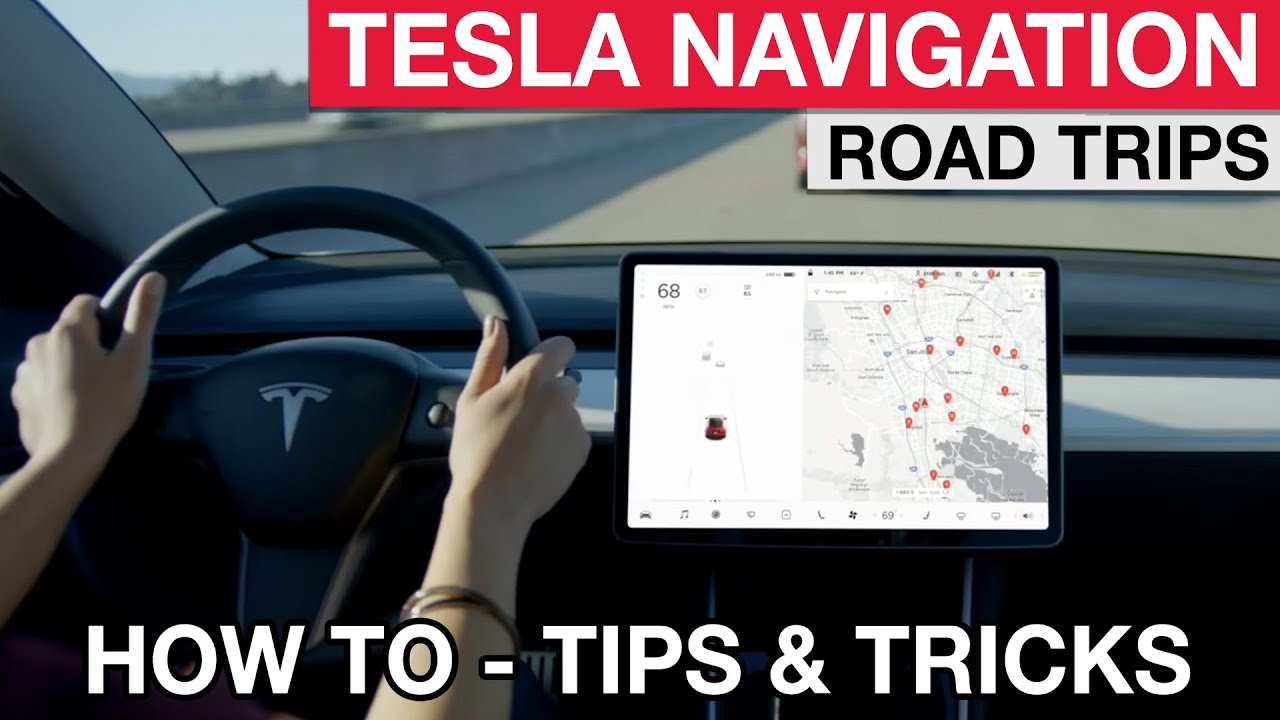 Tesla Navigation — как пользоваться; советы и рекомендации для быстрых поездок