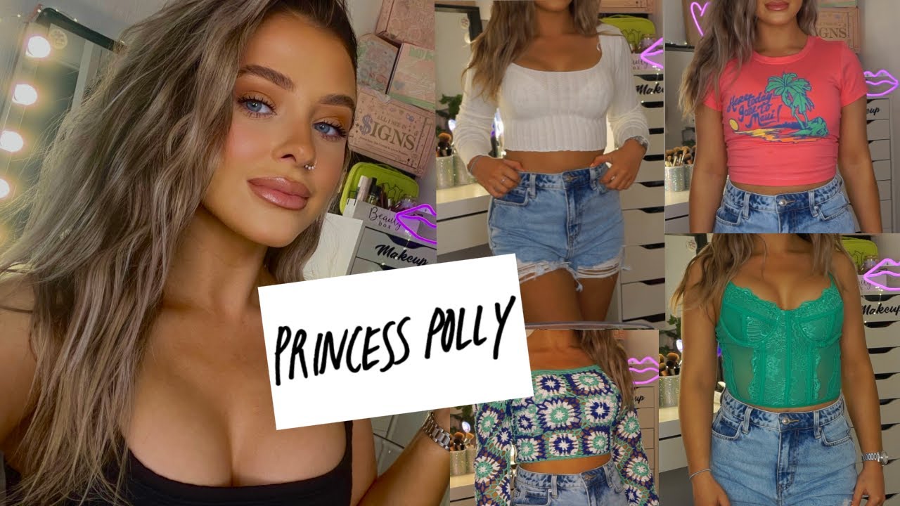 TRY-ON PRINCESS POLLY CLOTHING HAUL