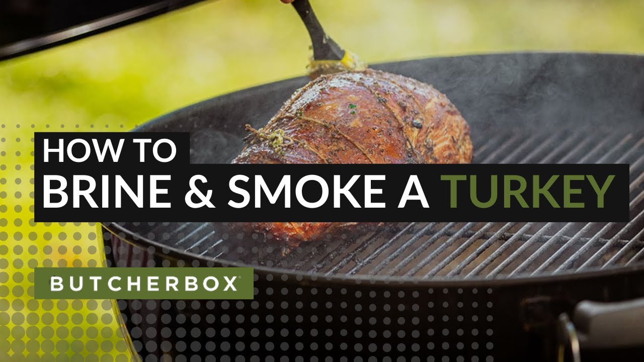 How to Brine and Smoke a Turkey Breast