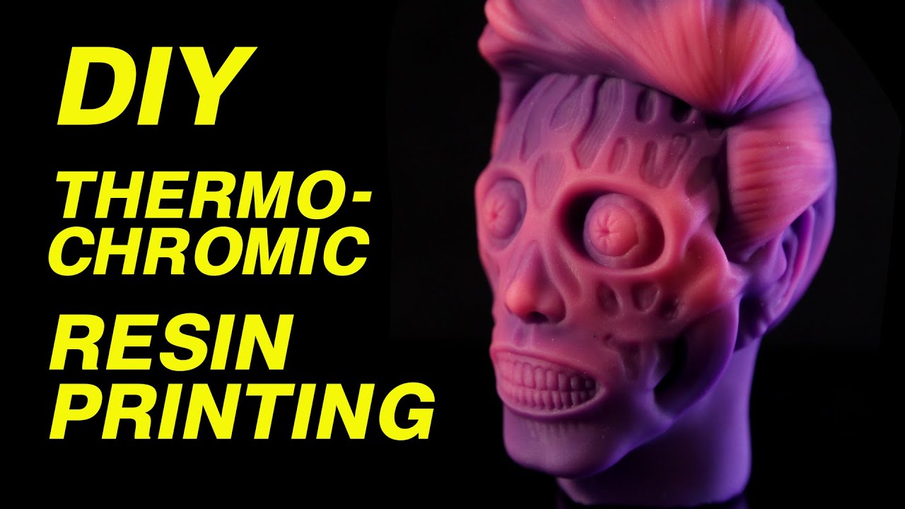 THERMOCHROMIC RESIN 3D PRINTING