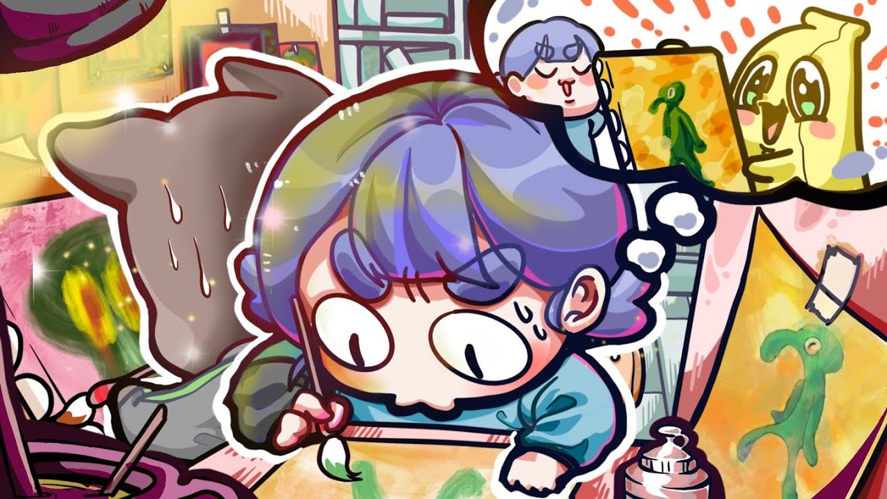 와버지에게 어버이날 선물로 드릴 그림 그리기