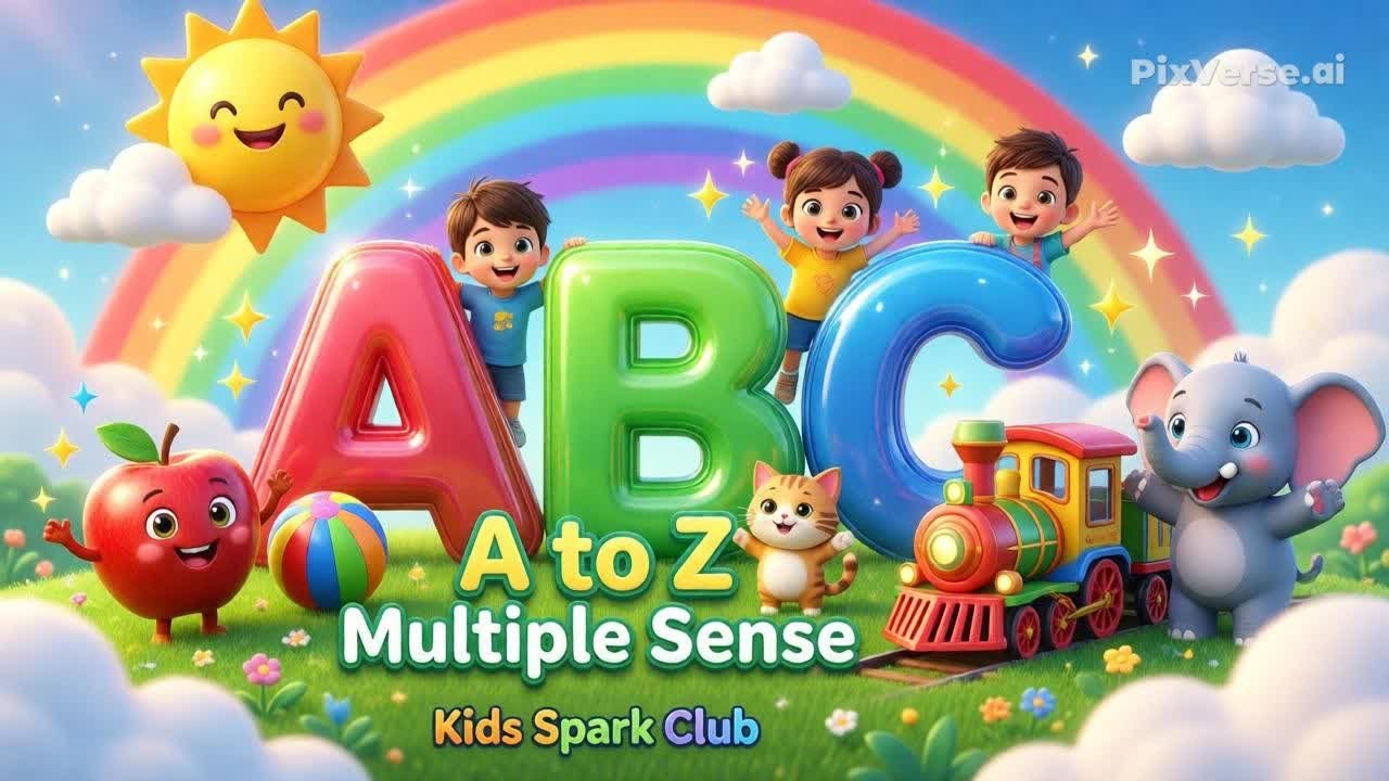 🔠🍎🛺✈️👨‍🚀🚑🐜ABC Multiple Sense A to Z 🔠🍎🛺✈️👨‍🚀🚑🐜 Learning for Kids 👦