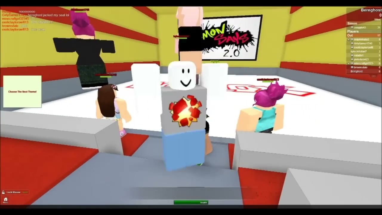 BLAST FROM THE PAST | ROBLOX | SIMON SAYS 2.0 (RE-UPLOAD)