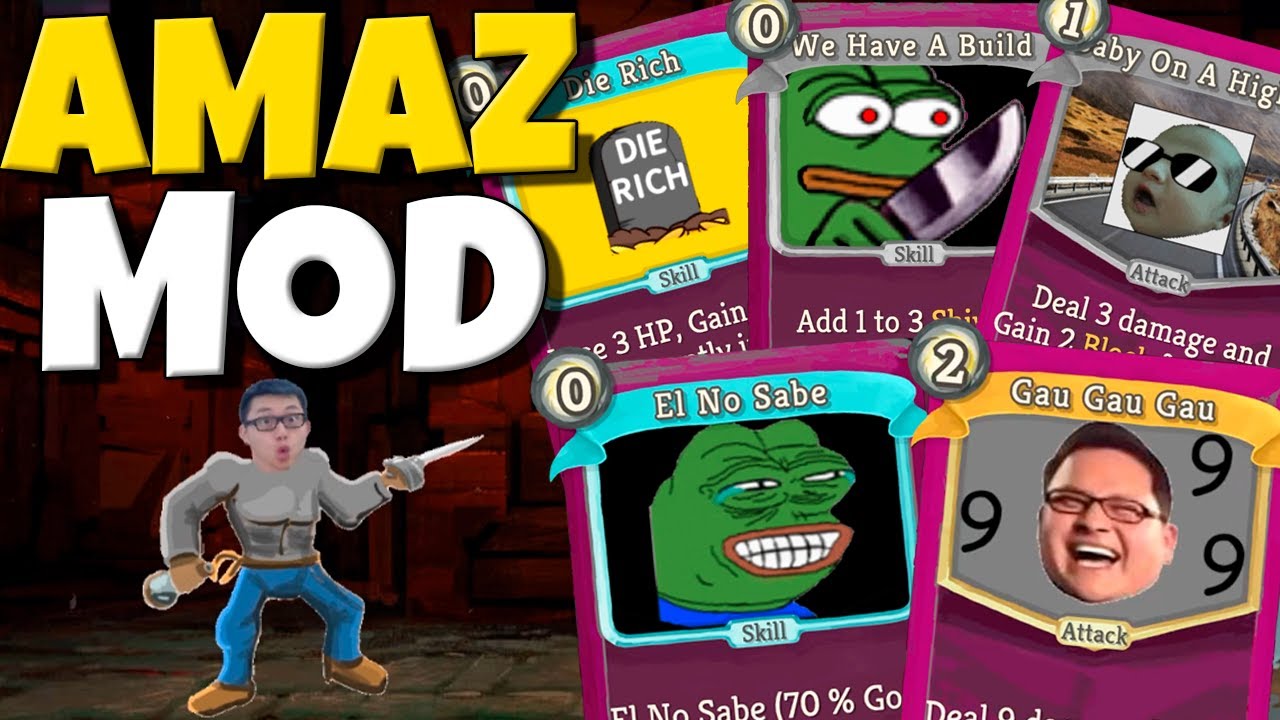 Amaz is now a playable character in Slay the Spire?!