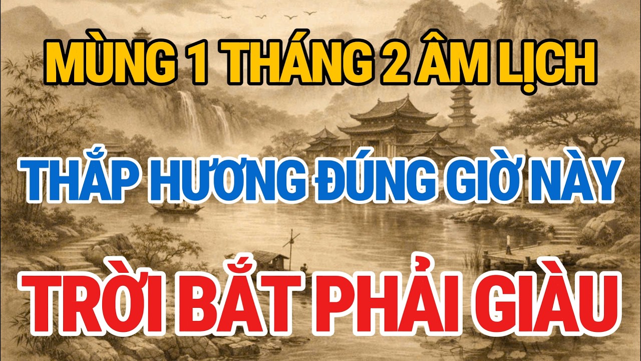 1 THÁNG 2 ĐỪNG DẠI THẮP HƯƠNG