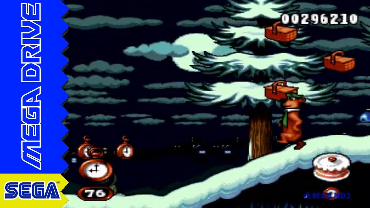 Yogi Bear: Cartoon Capers - Score 2'443'390 - (Genesis/MegaDrive) - Longplay