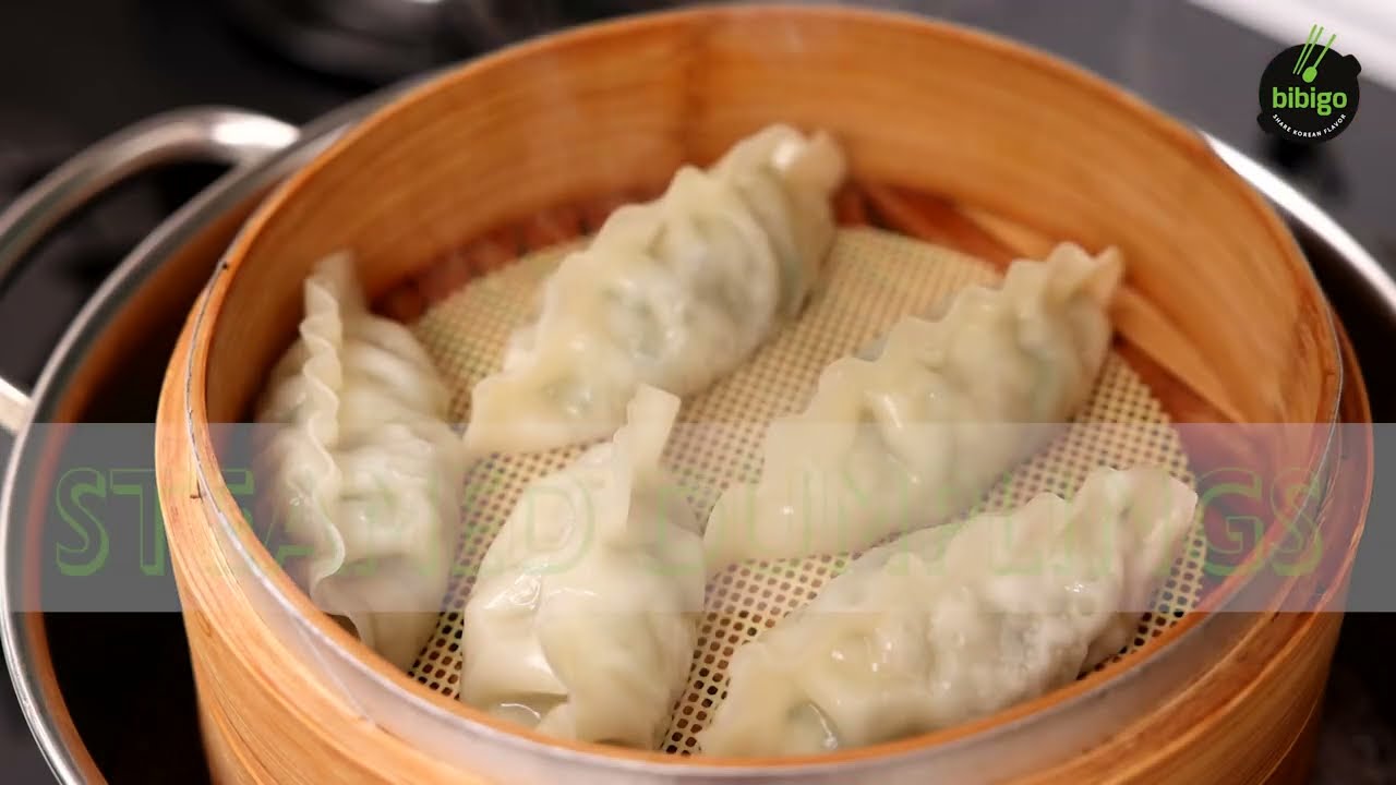 How to cook the bibigo Gyoza Mandu in a steamer 🥟