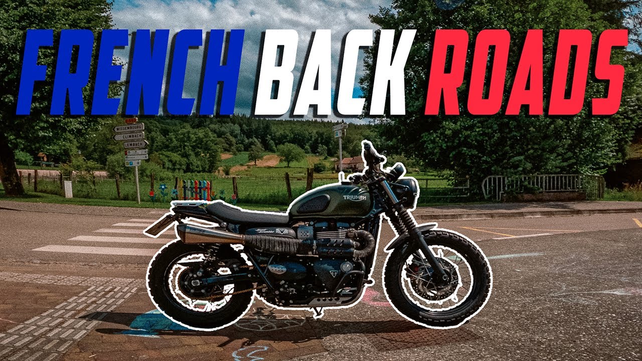 [POV] FRENCH BACKROADS on my Triumph Scrambler 900 | GoPro 11