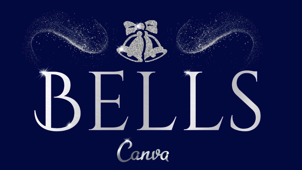 Как создать блестящий серебряный шрифт в Canva