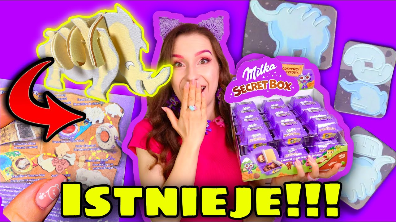 ZNALAZŁAM NOWĄ FIGURKĘ W NAJNOWSZEJ SERII MILKA SECRET BOX!😱💜🐮