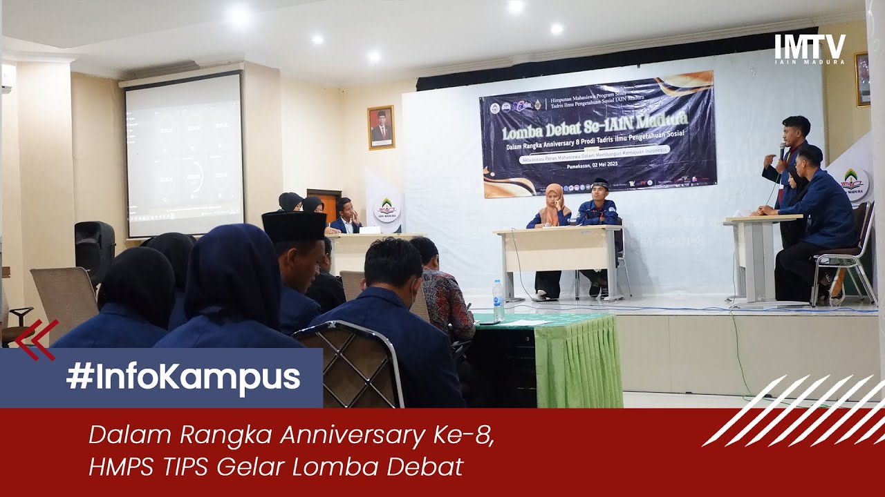 #infokampus - Dalam Rangka Anniversary Ke-8, HMPS TIPS Gelar Lomba Debat
