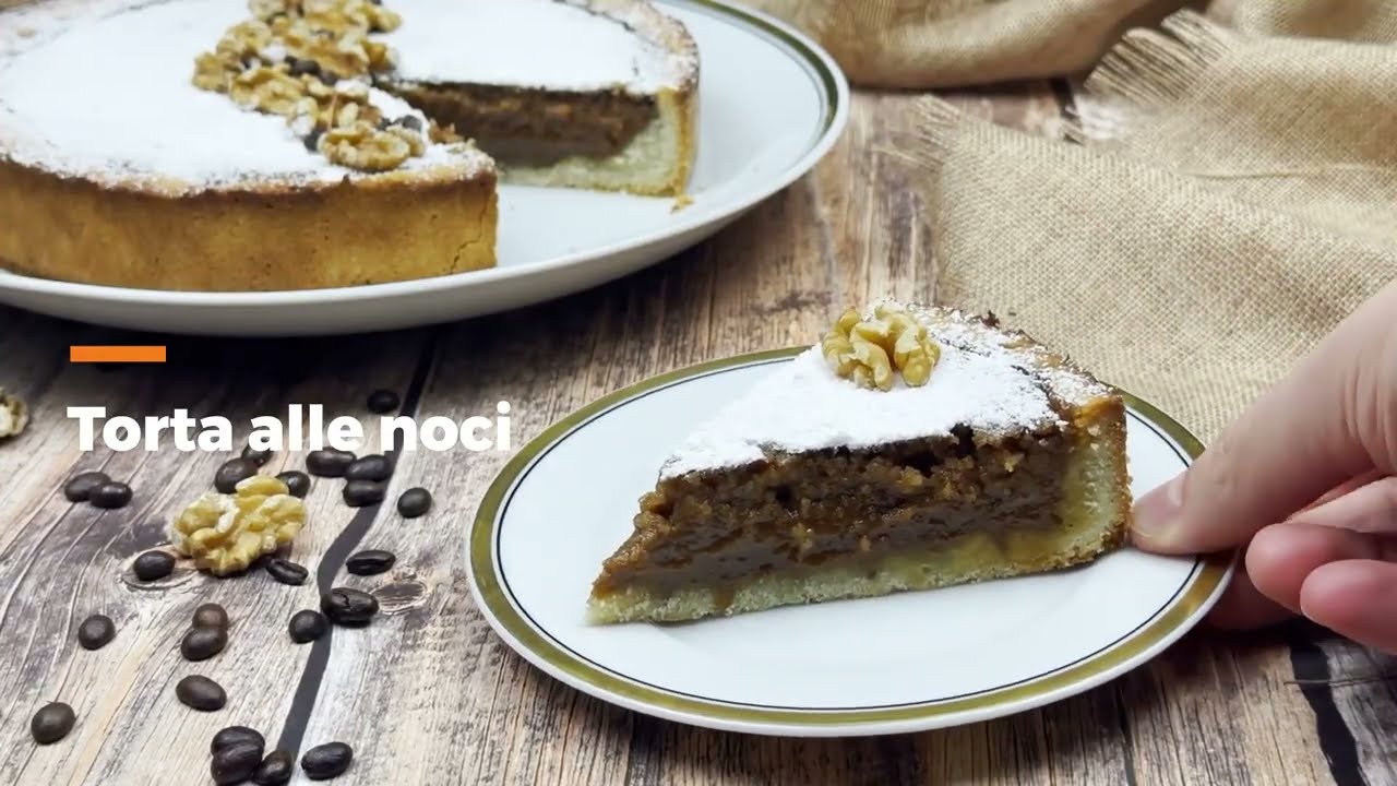 🎂 TORTA DI NOCI: SOFFICE, rustica e profumata IL DOLCE PERFETTO PER L'AUTUNNO 🍂