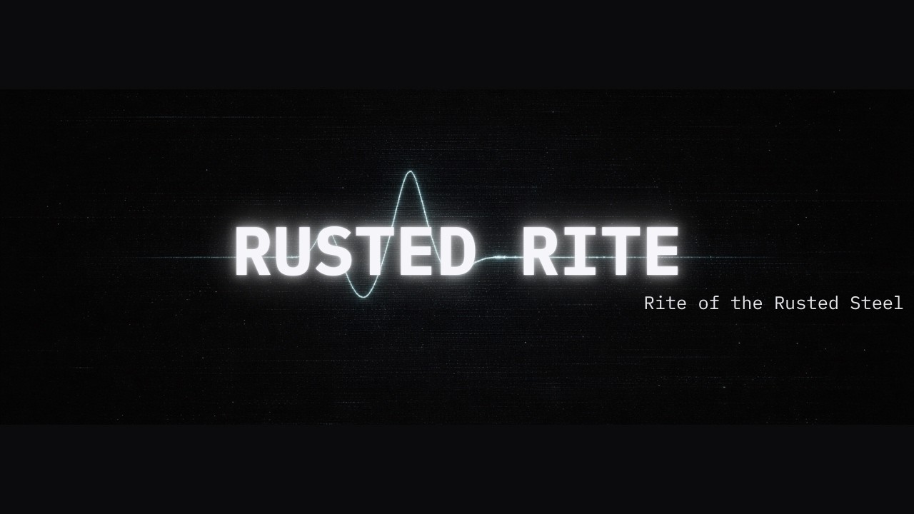 Rite of Rusted Steel | Dark Industrial Trap Cinematic (NO SIGNAL)