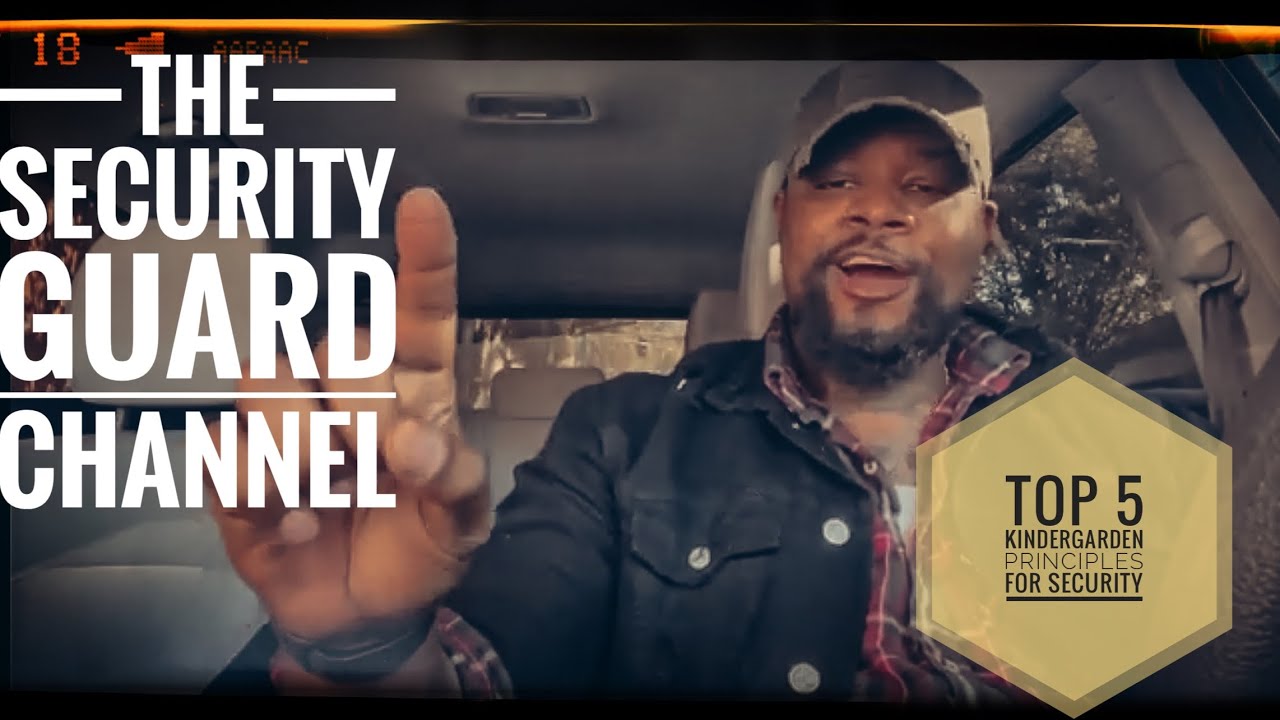 Пять принципов безопасности... которым вас учили в детском саду 🤔