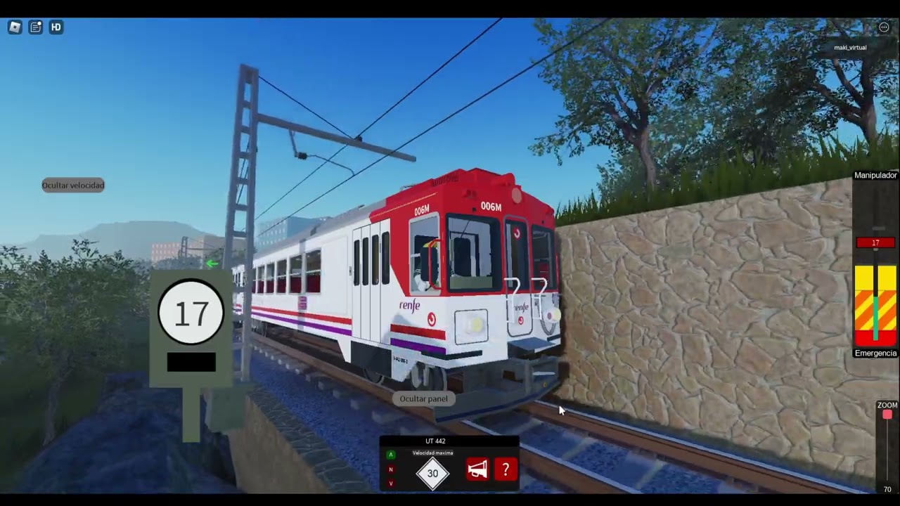 ROBLOX Renfe UT442  C9 Cercedilla Cotos