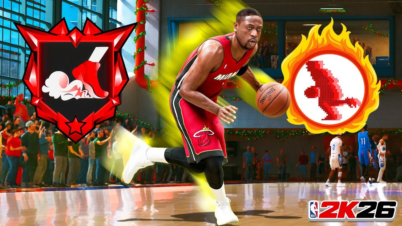 DWYANE WADE BUILD + LEGEND LIGHTING LAUNCH &mdash; это FLASH в NBA 2K26!