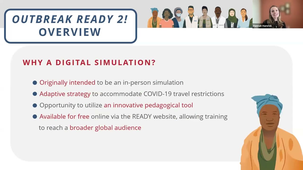 Global Launch Webinar of New Simulation—Outbreak READY2 !: Thisland in Crisis