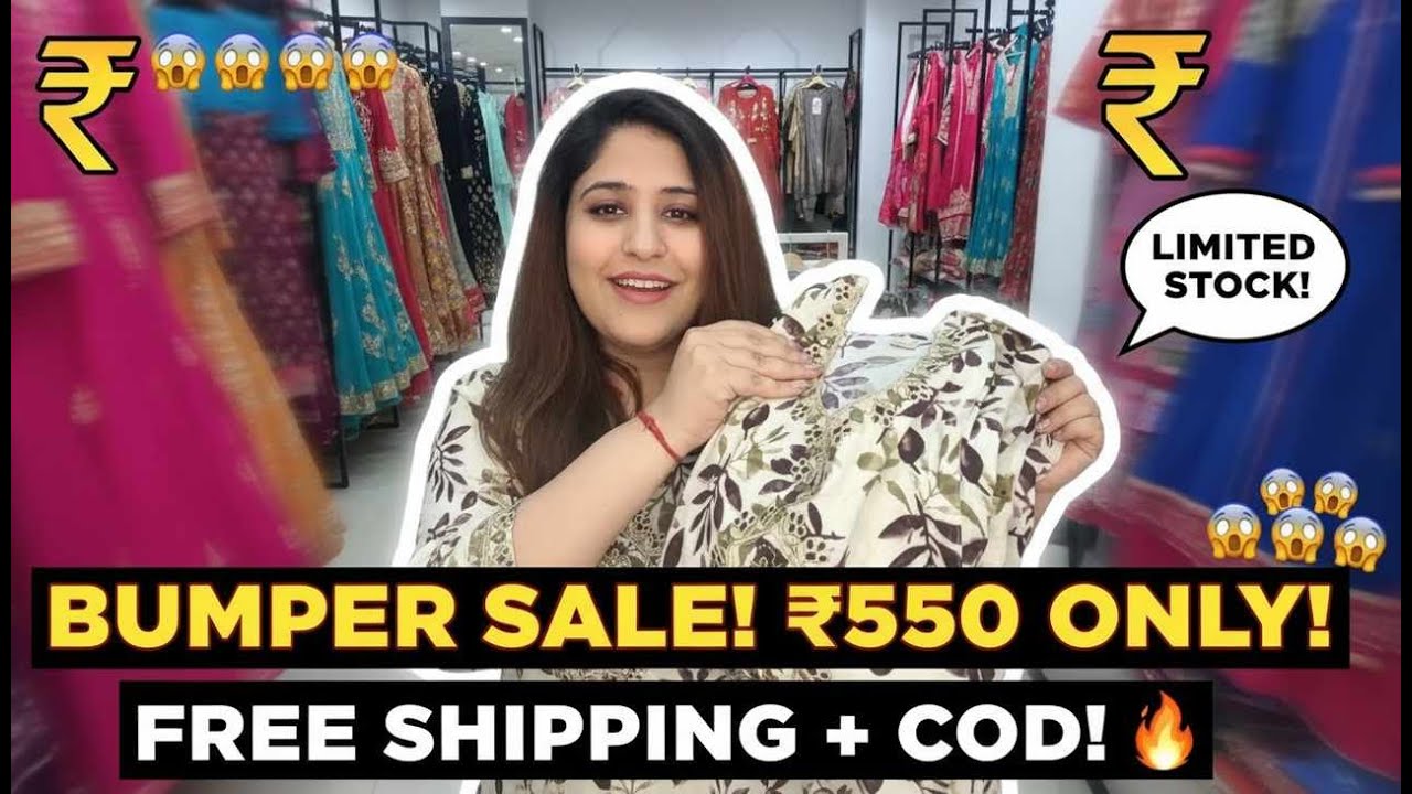 New Sale | ₹550 Me New Article 😍 | Gurunanak Suit & Saree | Free Shipping