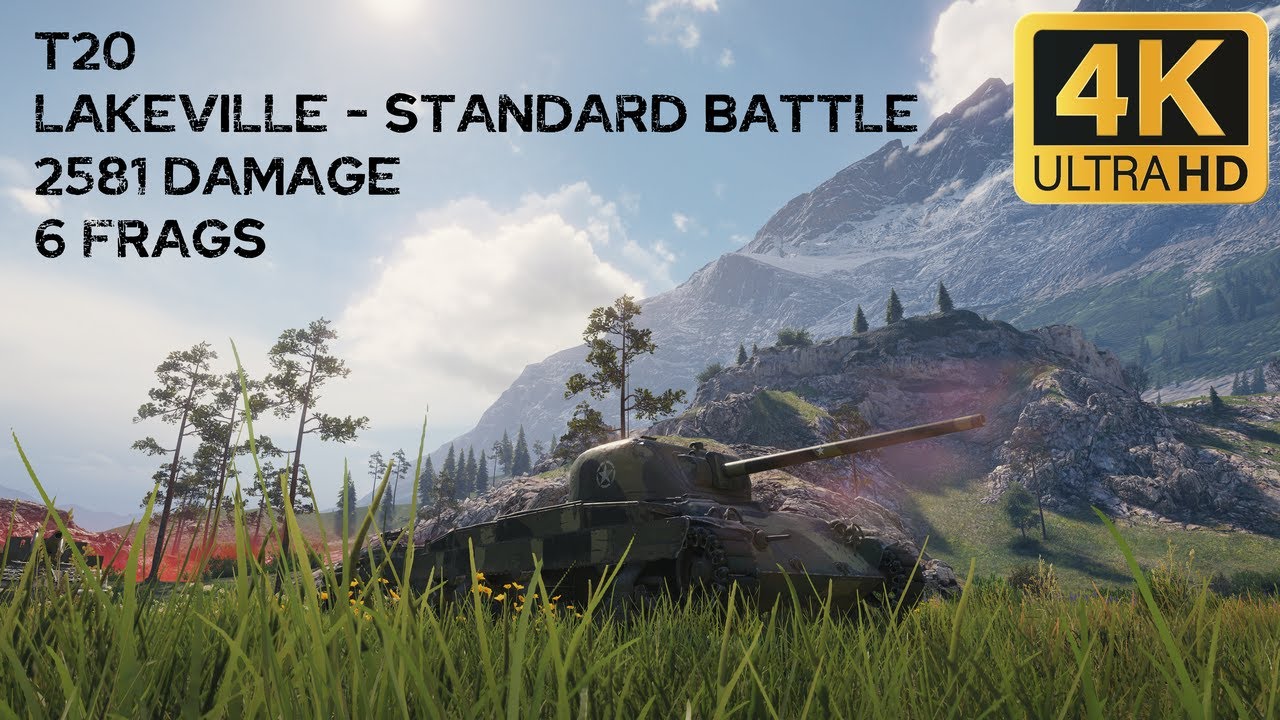 T20 2,6k damage 6 frags on Lakeville - World of Tanks