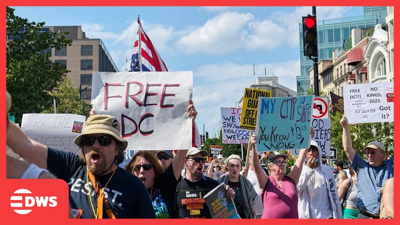 WATCH: Washington D.C. Protest Against National Guard Troops | &lsquo;We Are All D.C.&rsquo; March | AC15