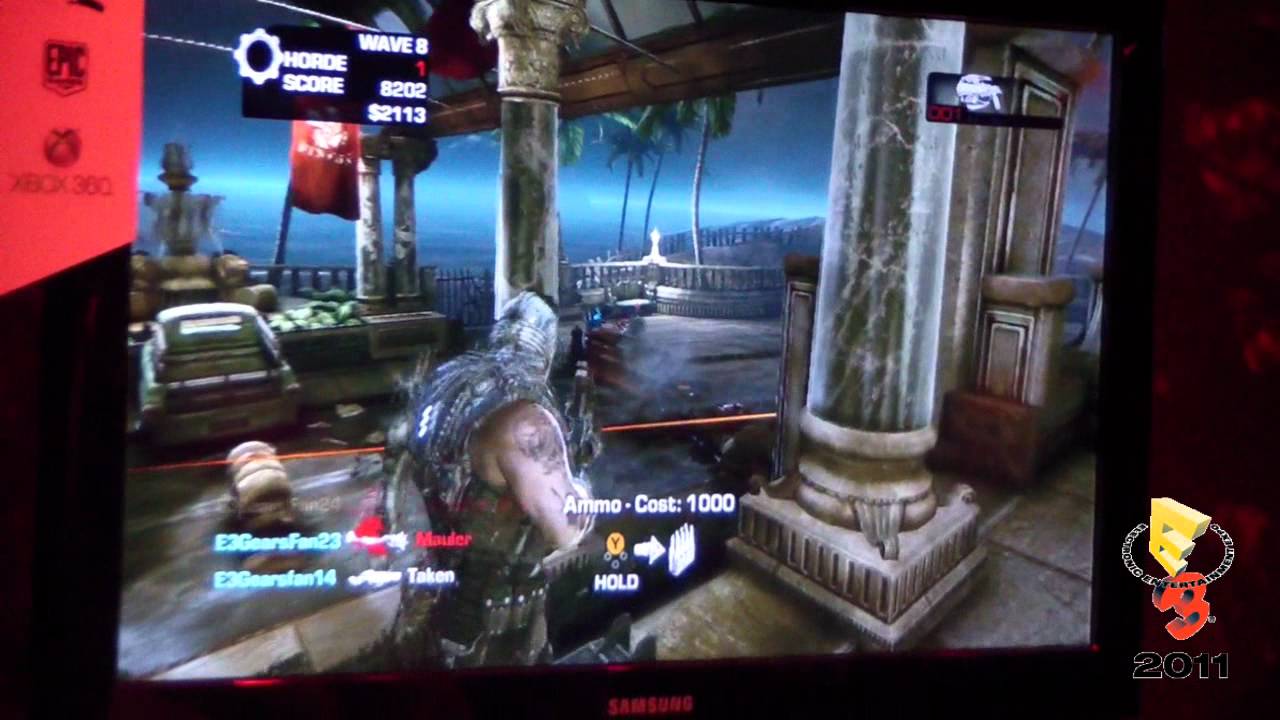 E3 2011: Gears of War 3 Horde Mode 2.0 with Skyllus