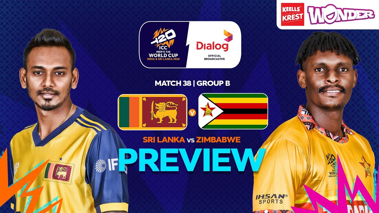Can Sri Lanka maintain their unbeaten run heading into the Super 8? - #SLvZIM Match Preview