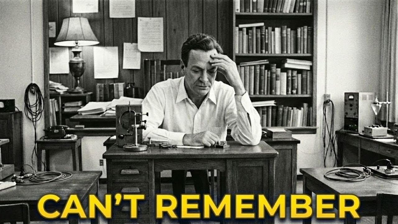 Why You Can't Remember Tomorrow - Feynman on Time