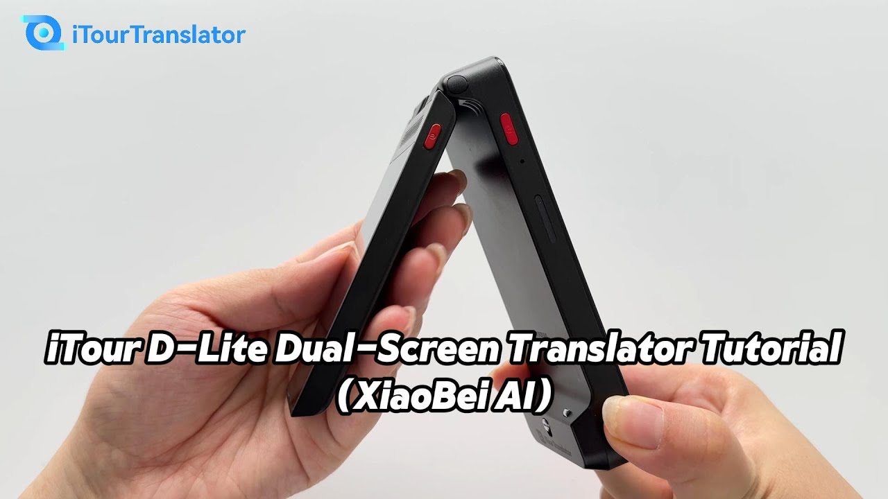 iTour D-Lite Dual-Screen Translator (XiaoBei AI)