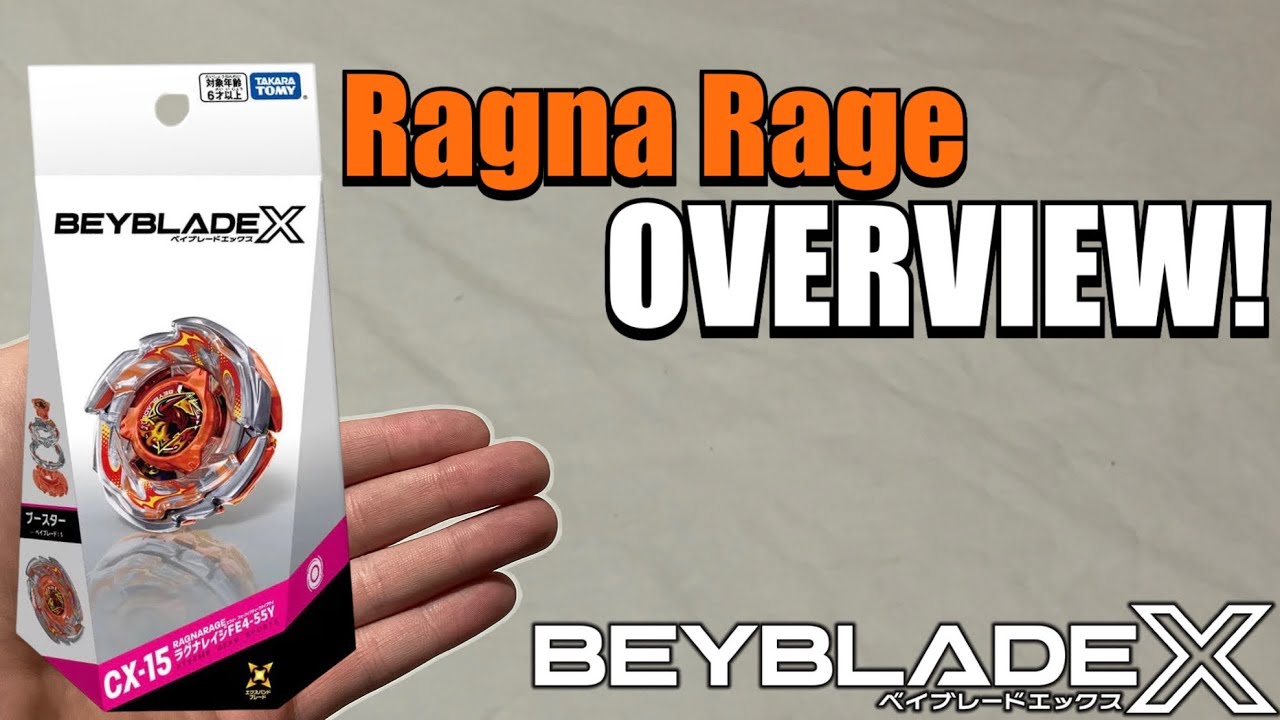 Обзор Beyblade X CX-15 RAGNA RAGE!