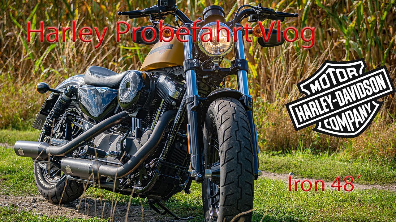 Harley Davidson Sportster 48 2020 Probefahrt | Motovlog | Thunderbike