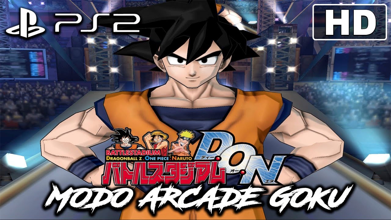 BATTLESTADIUM D.O.N - Modo Arcade - Goku (PS2)