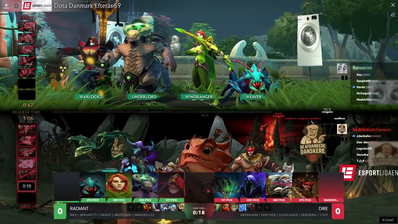 Renseriet vs. De Afdankede Danskere | Casters: @Razha @Absolutionplays