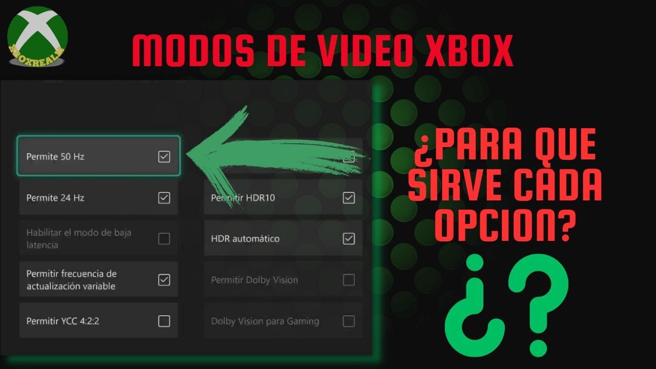 Modos de Video Xbox Explicación y Recomendaciones por Experiencia propia // Xbox Series
