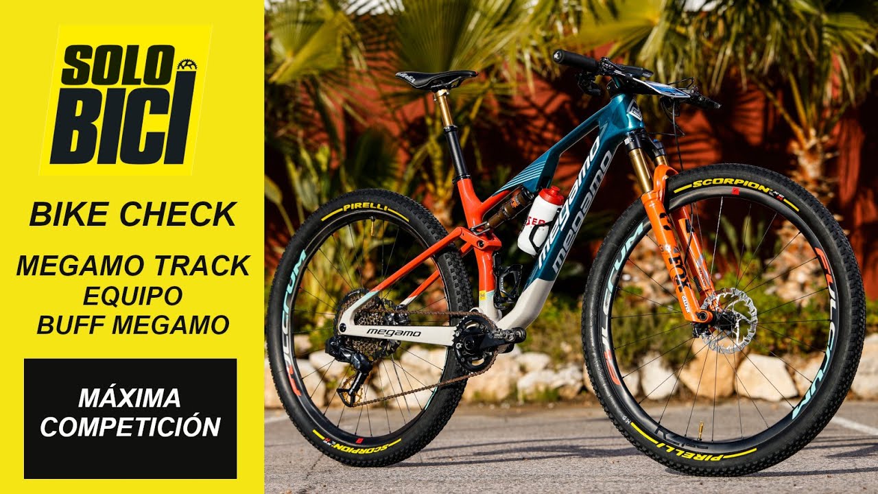 Bike check: la Megamo Track del equipo Buff Megamo en competición