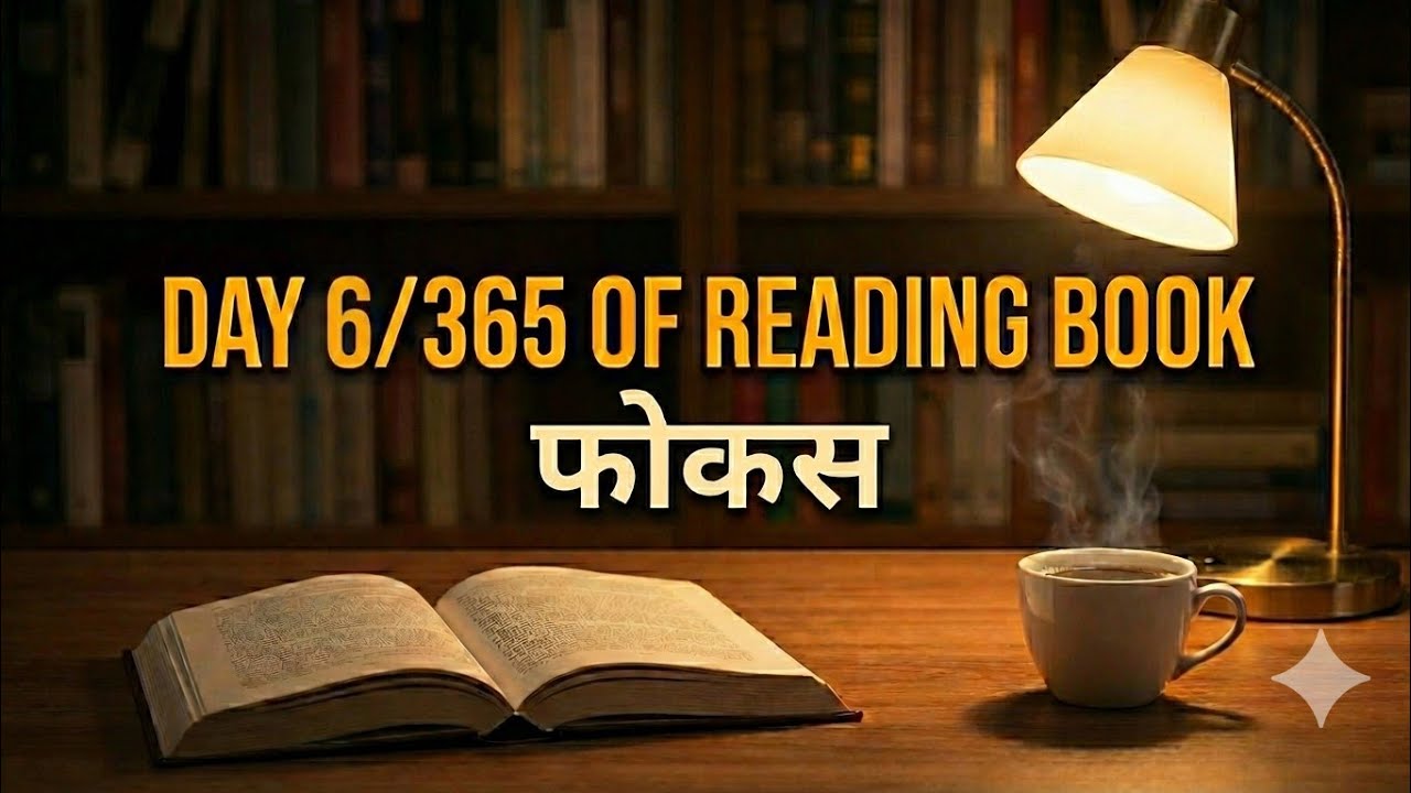 Day 6/365 Of Reading Book 