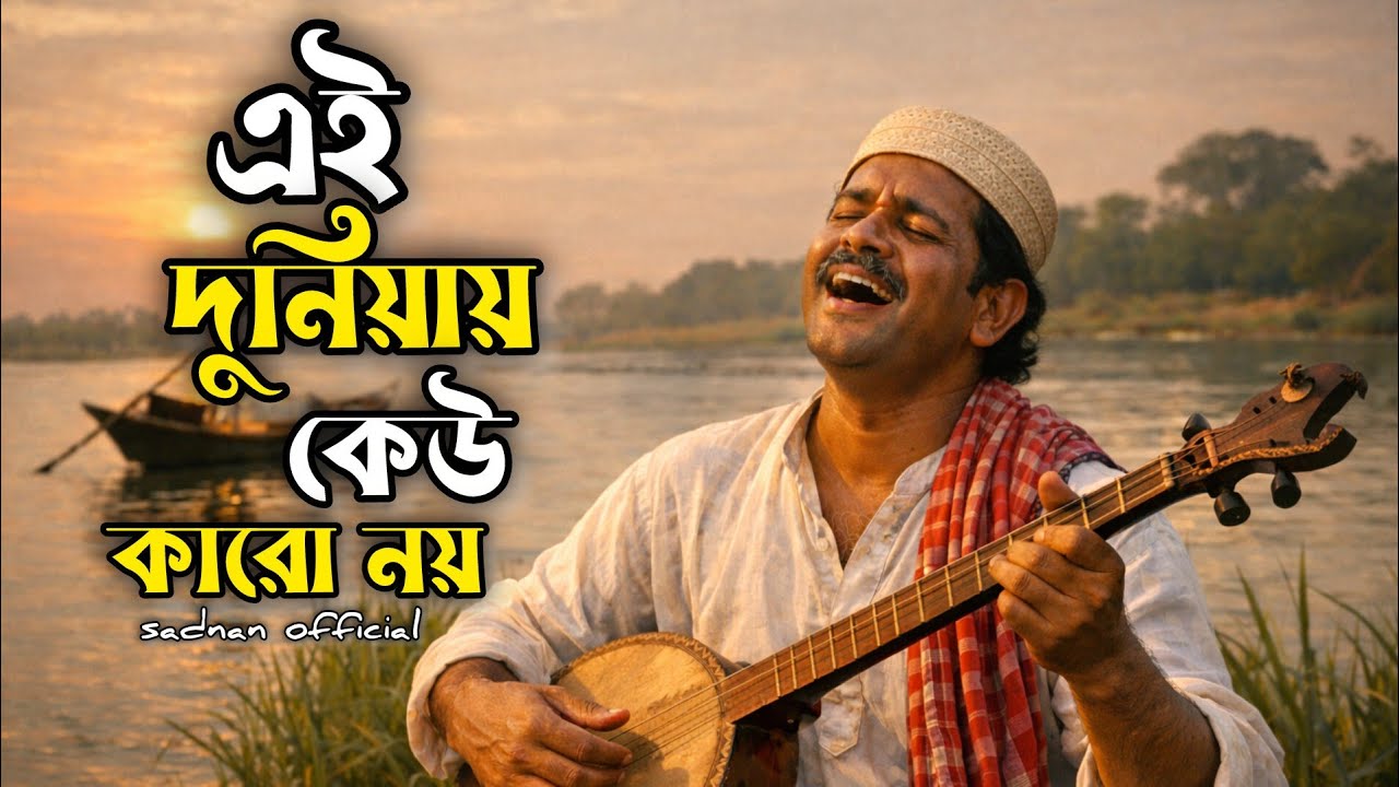 এই দুনিয়ায় কেউ কারো নয় ( ভাটিয়ালি গান ২০২৬) ei duniyay keu karo noy