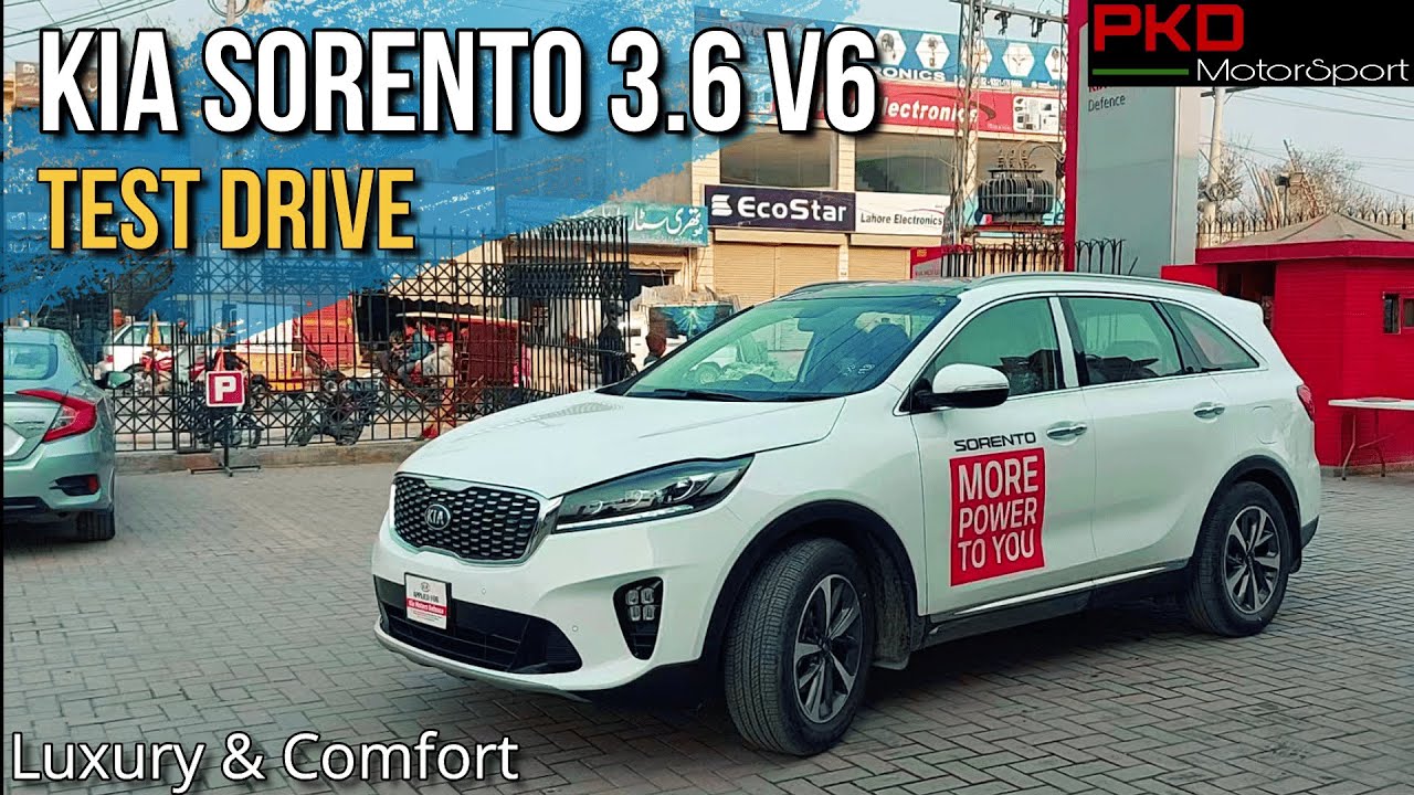 Kia Sorento 3.5 V6 | Test Drive | 0-100