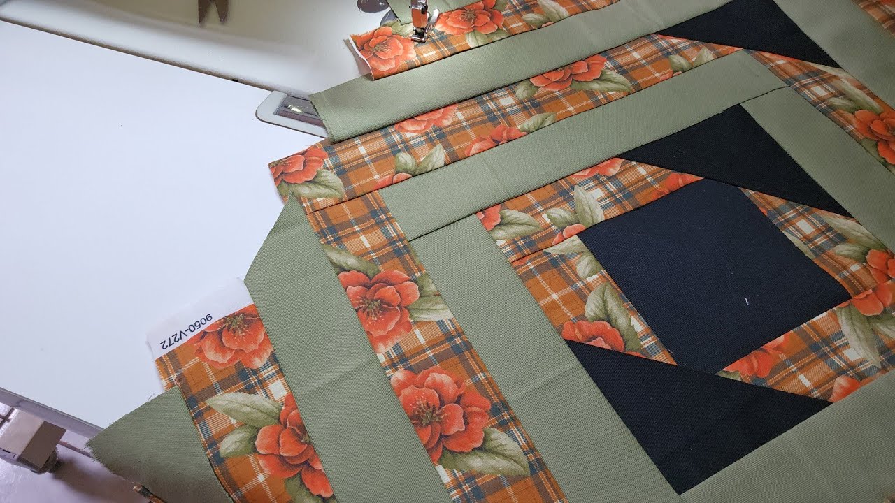 BELÍSSIMO TAPETE EM PATCHWORK 🧵 SÓ USANDO FAIXAS ✨️