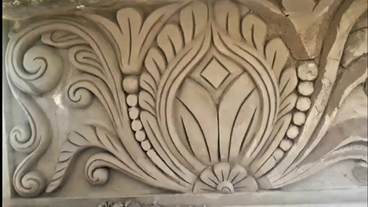Beautiful AndEasy - How To Make Cement Flowers | Essential Decorations For The House Art No-8