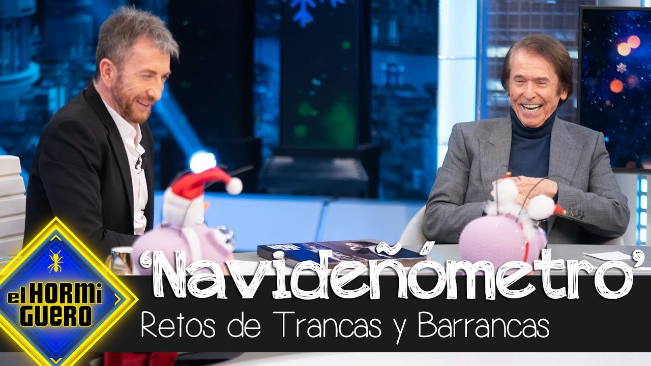 Raphael pone a prueba su espíritu navideño con 'El Navideñómetro' - El Hormiguero