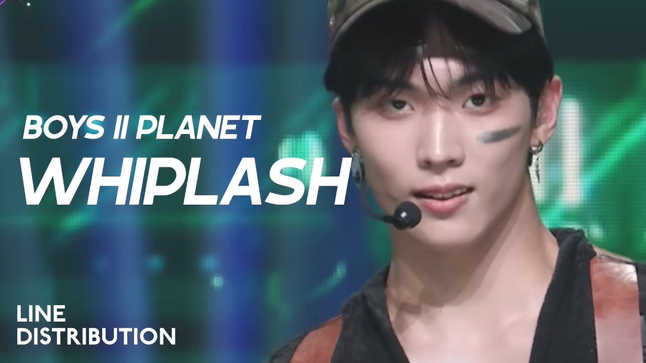 BOYS II PLANET Team One Star &mdash; Whiplash | Line Distribution [1 vs 1 Group Battle]